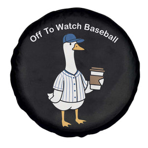 Funny Baseball Mom Goose Spare Tire Cover Funny Sports Game Day TS10 Print Your Wear