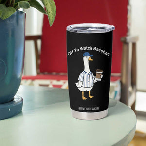 Funny Baseball Mom Goose Tumbler Cup Funny Sports Game Day TS10 Print Your Wear