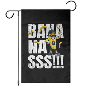 Banana Lovers Garden Flag Funny Bananas Vintage Style TS10 Black Print Your Wear