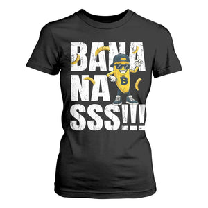 Banana Lovers T Shirt For Women Funny Bananas Vintage Style TS10 Black Print Your Wear