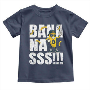 Banana Lovers Toddler T Shirt Funny Bananas Vintage Style TS10 Navy Print Your Wear