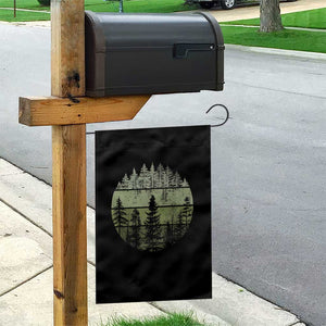 Retro Forest Trees Outdoors Nature Garden Flag Vintage Wildlife TS10 Print Your Wear