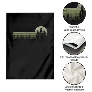 Trees Wildlife Nature Vintage Forest Garden Flag TS10 Print Your Wear
