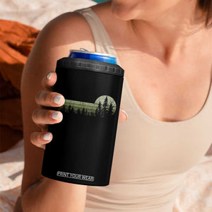 Trees Wildlife Nature Vintage Forest 4 in 1 Can Cooler Tumbler TS10 Print Your Wear
