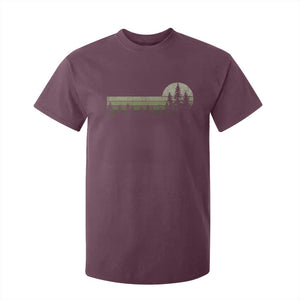 Trees Wildlife Nature Vintage Forest T Shirt For Kid TS10 Maroon Print Your Wear