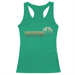 Trees Wildlife Nature Vintage Forest Racerback Tank Top TS10 Irish Green Print Your Wear
