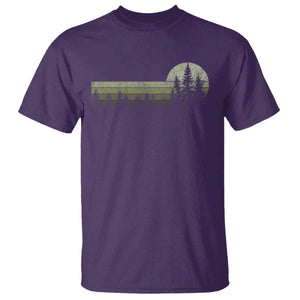 Trees Wildlife Nature Vintage Forest T Shirt TS10 Purple Print Your Wear