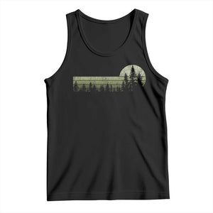 Trees Wildlife Nature Vintage Forest Tank Top TS10 Black Print Your Wear