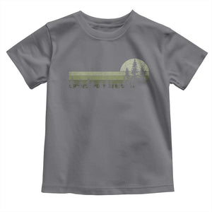 Trees Wildlife Nature Vintage Forest Toddler T Shirt TS10 Charcoal Print Your Wear