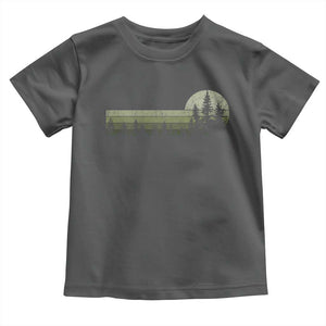 Trees Wildlife Nature Vintage Forest Toddler T Shirt TS10 Dark Heather Print Your Wear