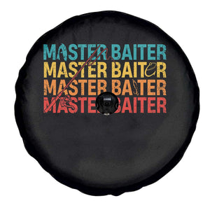 Master Baiter Spare Tire Cover Retro Bass Fishing Funny Fish Fisherman TS10 Print Your Wear