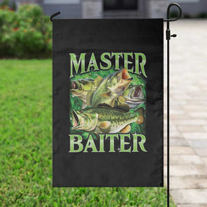 Master Baiter Garden Flag Funny Bass Fishing Fisher Bootleg Graphic TS10 Print Your Wear