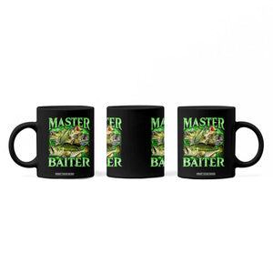 Master Baiter Coffee Mug Funny Bass Fishing Fisher Bootleg Graphic TS10 Print Your Wear
