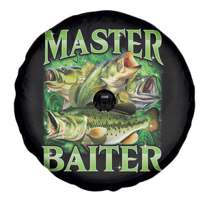 Master Baiter Spare Tire Cover Funny Bass Fishing Fisher Bootleg Graphic TS10 Print Your Wear