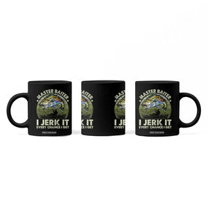 Retro Master Baiter Coffee Mug Funny Bass Fishing Fisher TS10 Print Your Wear