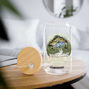 Retro Master Baiter Glass Can Funny Bass Fishing Fisher TS10 Print Your Wear