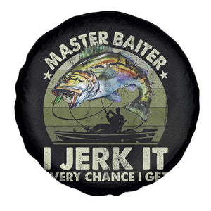 Retro Master Baiter Spare Tire Cover Funny Bass Fishing Fisher TS10 Print Your Wear