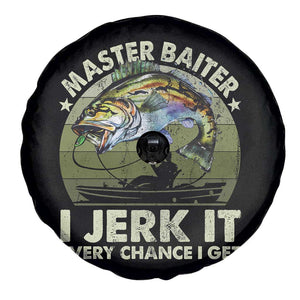 Retro Master Baiter Spare Tire Cover Funny Bass Fishing Fisher TS10 Print Your Wear
