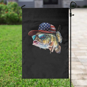 Funny Fishing American Flag Garden Flag Patriotic Fisherman Family Gift TS10 Print Your Wear