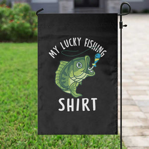 Lucky Fishing Garden Flag Funny Fisherman Fish Lovers TS10 Print Your Wear