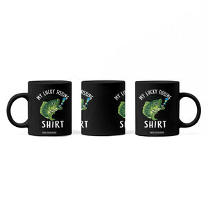 Lucky Fishing Coffee Mug Funny Fisherman Fish Lovers TS10 Print Your Wear