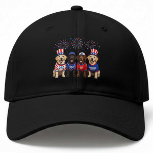 Labrador Retriever Americas 250th Anniversary Baseball Cap 4th July US 250 Years Of Freedom Dog Lovers 1776 2026