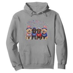 Labrador Retriever Americas 250th Anniversary Hoodie 4th July US 250 Years Of Freedom Dog Lovers 1776 2026