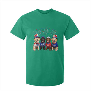 Labrador Retriever Americas 250th Anniversary T Shirt For Kid 4th July US 250 Years Of Freedom Dog Lovers 1776 2026