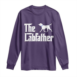 Funny Labrador Dad Long Sleeve Shirt The Lab Father Fathers Day Gifts For Dog Lovers Dad