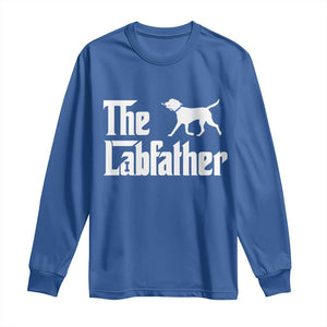 Funny Labrador Dad Long Sleeve Shirt The Lab Father Fathers Day Gifts For Dog Lovers Dad
