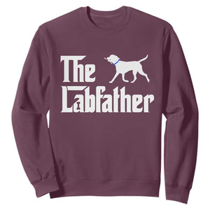 Funny Labrador Dad Sweatshirt The Lab Father Fathers Day Gifts For Dog Lovers Dad