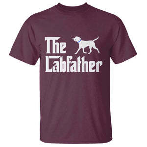 Funny Labrador Dad T Shirt The Lab Father Fathers Day Gifts For Dog Lovers Dad