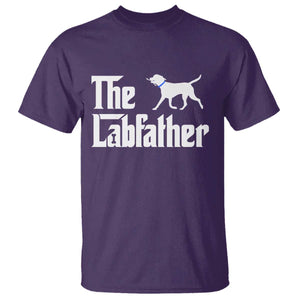Funny Labrador Dad T Shirt The Lab Father Fathers Day Gifts For Dog Lovers Dad