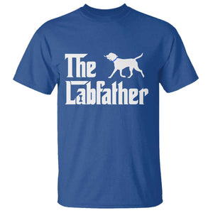 Funny Labrador Dad T Shirt The Lab Father Fathers Day Gifts For Dog Lovers Dad