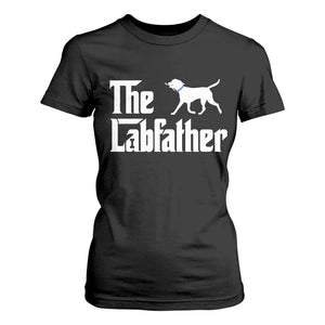 Funny Labrador Dad T Shirt For Women The Lab Father Fathers Day Gifts For Dog Lovers Dad