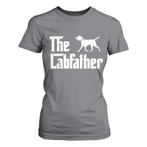Funny Labrador Dad T Shirt For Women The Lab Father Fathers Day Gifts For Dog Lovers Dad