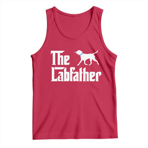 Funny Labrador Dad Tank Top The Lab Father Fathers Day Gifts For Dog Lovers Dad