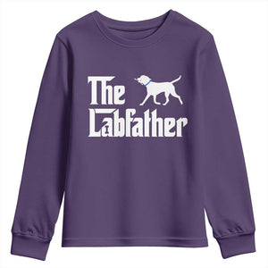 Funny Labrador Dad Youth Sweatshirt The Lab Father Fathers Day Gifts For Dog Lovers Dad
