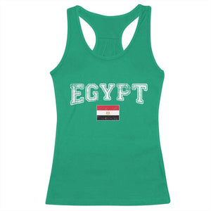 Vintage Egypt Racerback Tank Top Distressed Flag Patriotic Football Fan Pride Gift for Egyptians TS10 Irish Green Print Your Wear