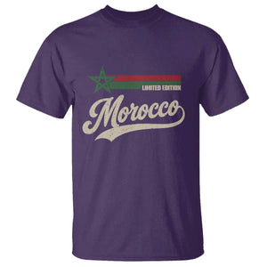 Morocco T Shirt Limited Edition Vintage Moroccan Pride Retro TS10 Print Your Wear