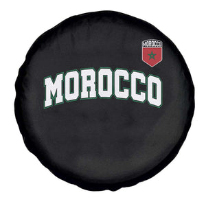 Morocco Moroccan Flag Vintage Pride Spare Tire Cover TS10 Print Your Wear