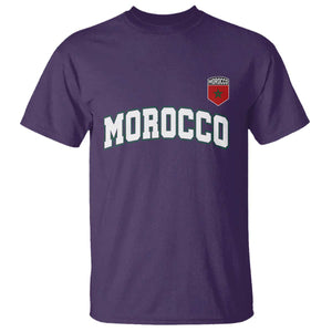 Morocco Moroccan Flag Vintage Pride T Shirt TS10 Print Your Wear
