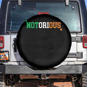 Irish Pride Boxing Fighting Notorious Spare Tire Cover Irish Flag Lucky Shamrock Graphic TS10 No hole Black Print Your Wear