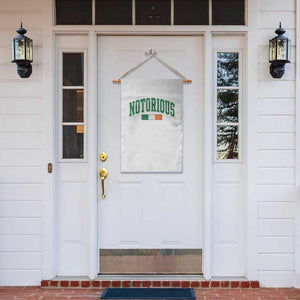 Vintage Irish Flag Notorious Garden Flag Boxing Fans TS10 Print Your Wear
