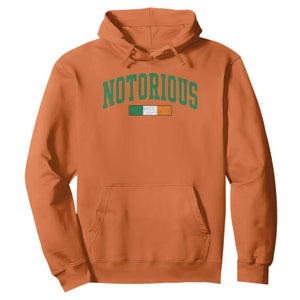 Vintage Irish Flag Notorious Hoodie Boxing Fans TS10 Orange Print Your Wear