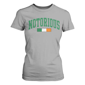 Vintage Irish Flag Notorious T Shirt For Women Boxing Fans TS10 Sport Gray Print Your Wear