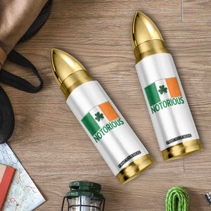 Irish Pride Boxing Fighting Notorious Bullet Tumbler Vintage Ireland Flag Irish Retro Throwback TS10 Print Your Wear