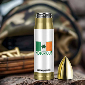 Irish Pride Boxing Fighting Notorious Bullet Tumbler Vintage Ireland Flag Irish Retro Throwback TS10 Print Your Wear