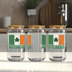 Irish Pride Boxing Fighting Notorious Glass Can Vintage Ireland Flag Irish Retro Throwback TS10 Print Your Wear