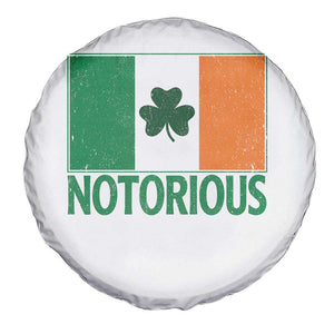 Irish Pride Boxing Fighting Notorious Spare Tire Cover Vintage Ireland Flag Irish Retro Throwback TS10 Print Your Wear